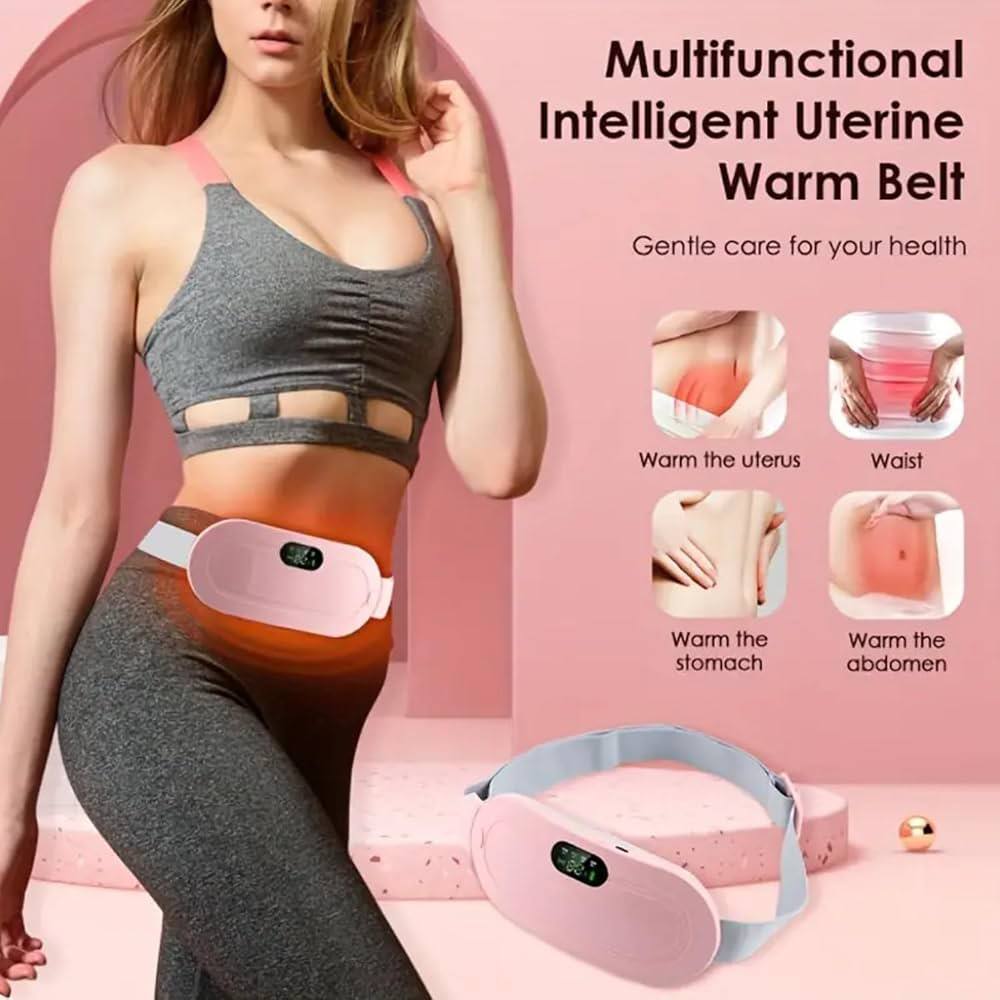 Ceinture Chauffante & Massante Sans Fil – Confort Menstruel