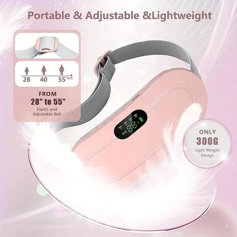 Ceinture Chauffante & Massante Sans Fil – Confort Menstruel