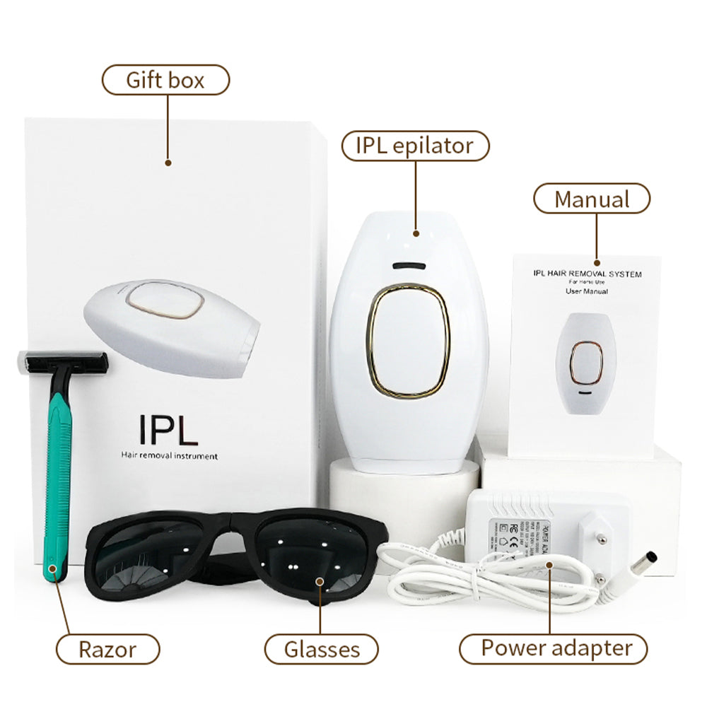 Épilateur IPL Portable — Une Peau Plus Lisse, Chez Vous