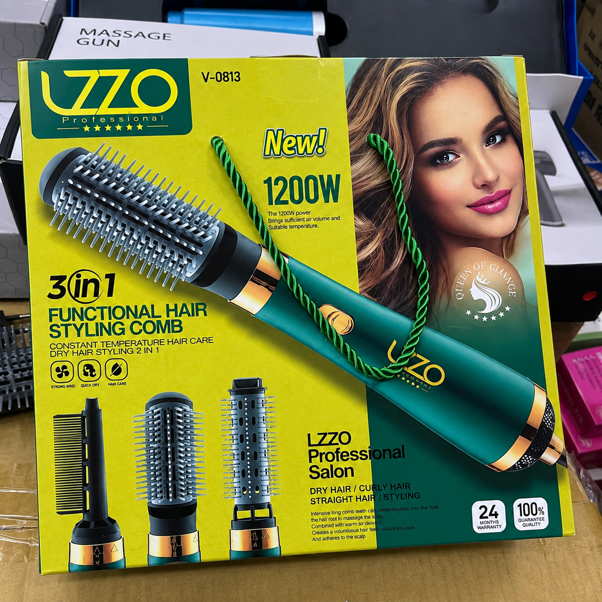 Brosse soufflante/coiffante 3-en-1 — LZZO Professional