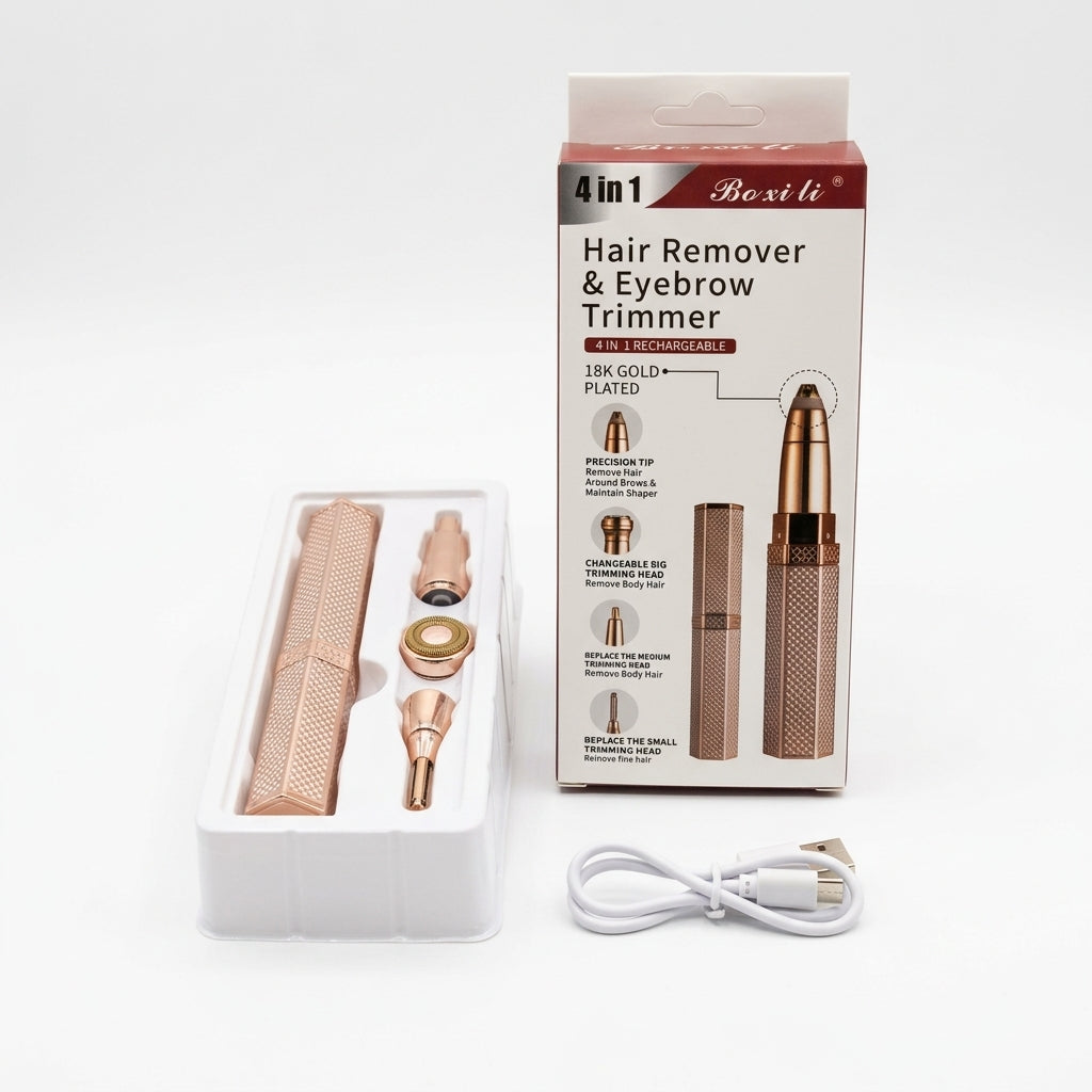 Tondeuse 4-en-1 Sans Fil – Votre Essentiel Beauté