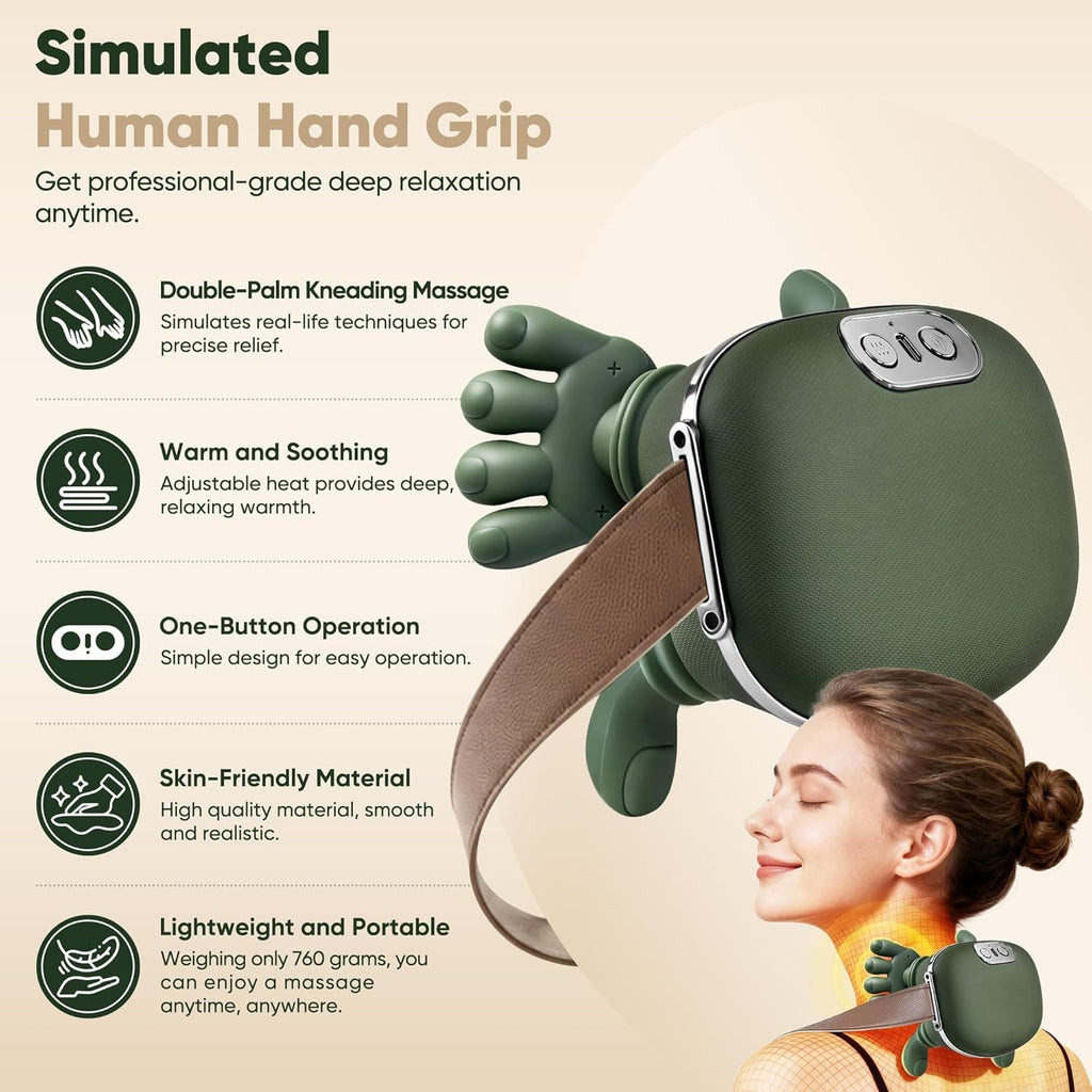 Masseur cou & épaules rechargeable | Kenzis Relax